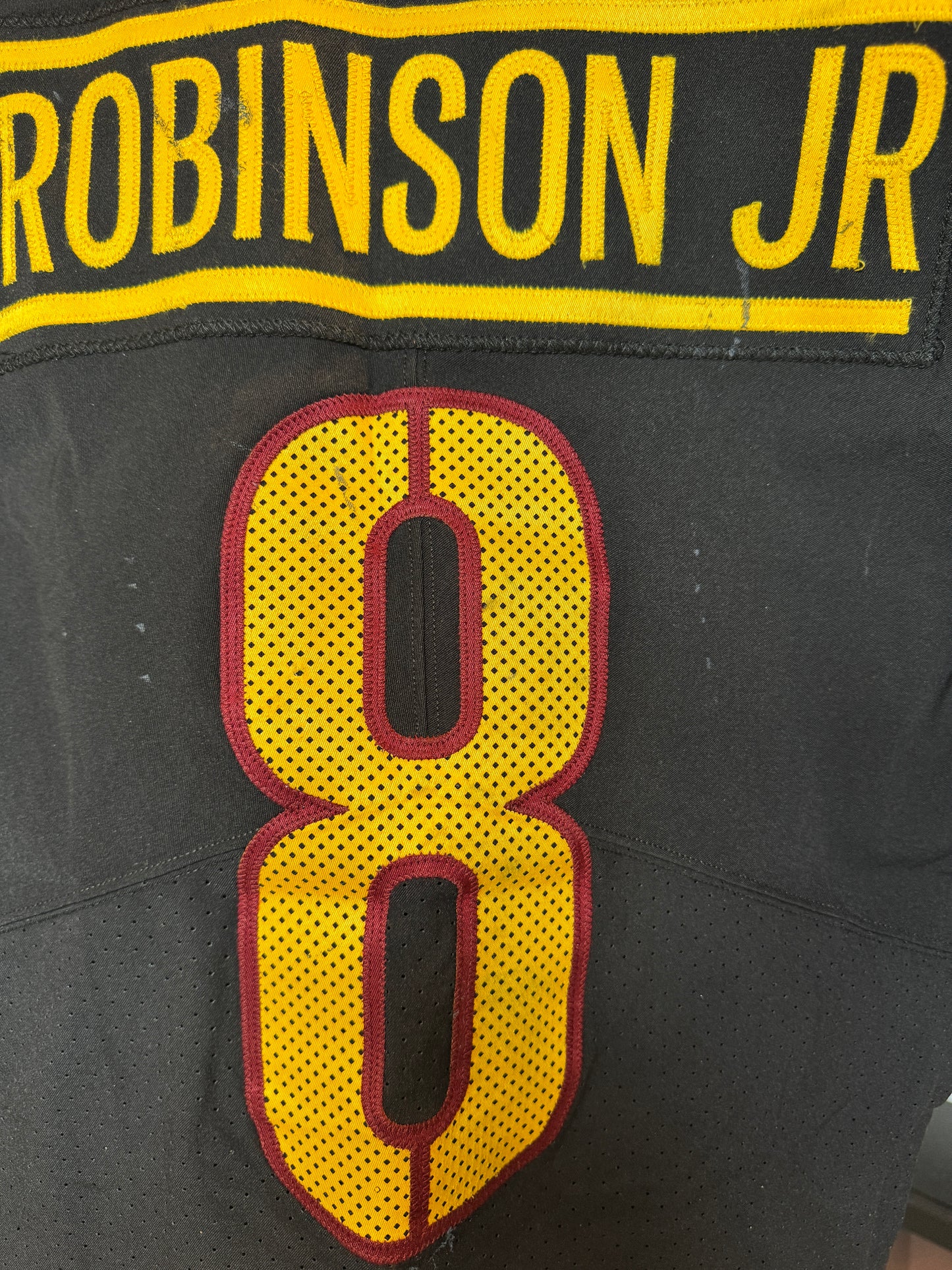 Brian Robinson Jr. GAME-WORN💪10/05/23 Washington Commanders On-Field NFL Jersey vs.Chicago Bears Crucial Catch Matchup