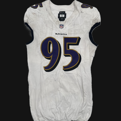 Tavius Robinson GAME-WORN💪09/07/2025 Baltimore Ravens💜NFL Jersey vs. Buffalo Bills🦬