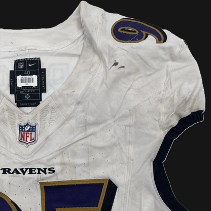 Tavius Robinson GAME-WORN💪09/07/2025 Baltimore Ravens💜NFL Jersey vs. Buffalo Bills🦬