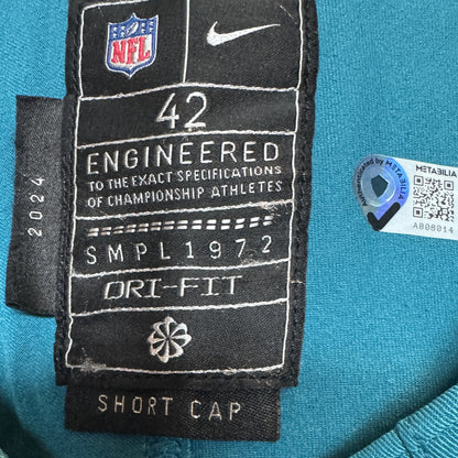 Ventrell Miller GAME WORN 09/07/25 Jacksonville Jaguars 🐆 Nike NFL Jersey 👕 vs. Carolina Panthers First Game of the 2025 Season