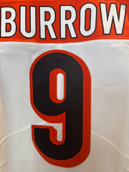 Joe Burrow Bengals Team-Issued On-Field Nike NFL Jersey Inc. Captains Patch, Hologram and COA