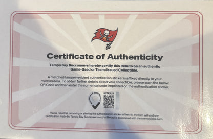 Vita Vea GAME-ISSUED💪Tampa Bay Buccaneers On-Field Nike 1976 Throwback Jersey
