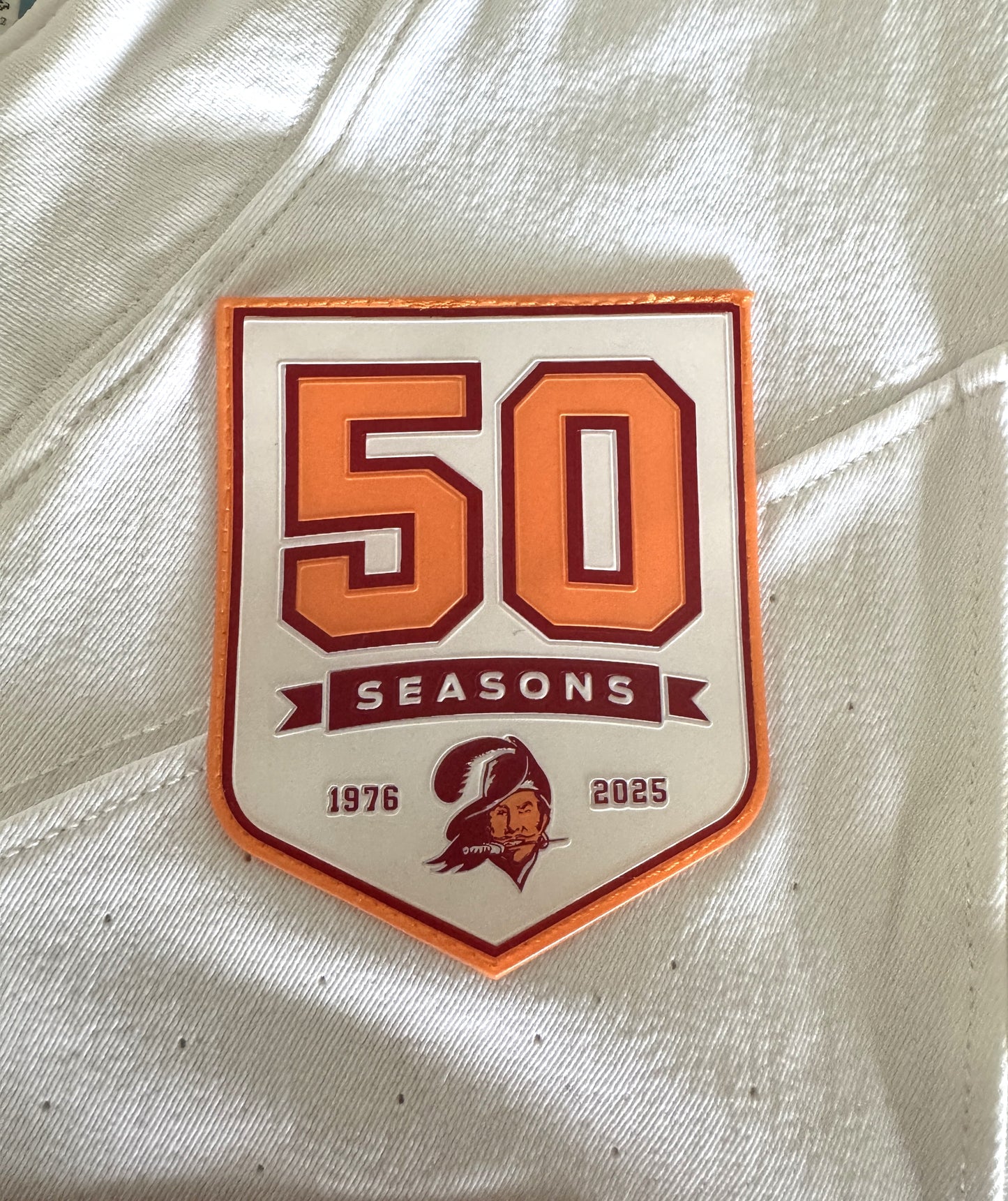 Vita Vea GAME-ISSUED💪Tampa Bay Buccaneers On-Field Nike 1976 Throwback Jersey