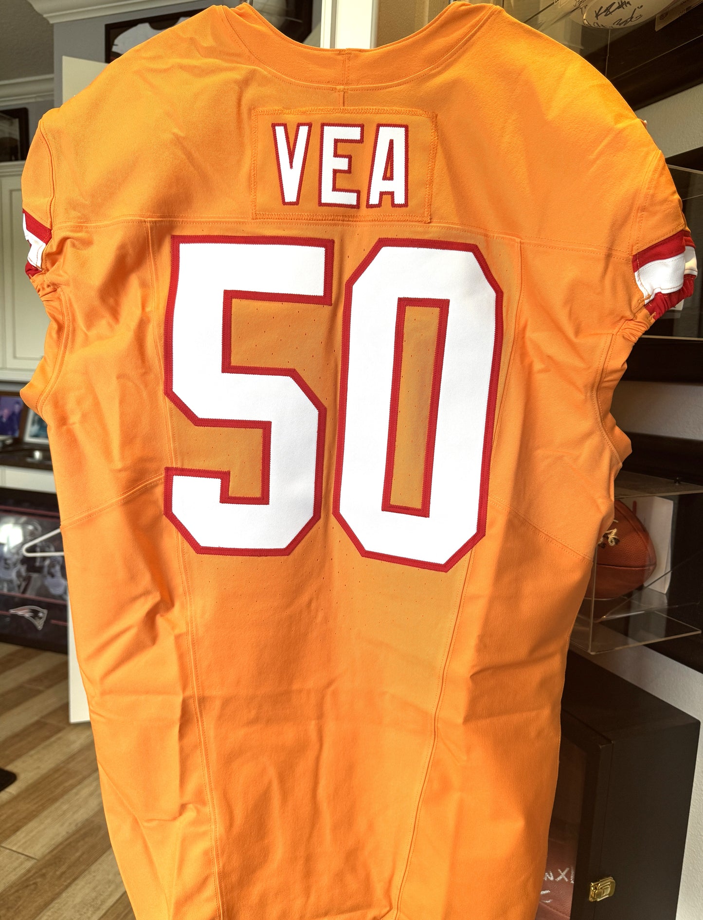 Vita Vea GAME-ISSUED💪Tampa Bay Buccaneers On-Field NFL Creamsicle🟧Jersey👕