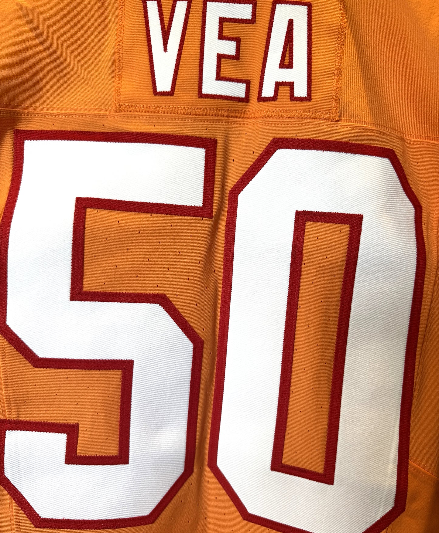 Vita Vea GAME-ISSUED💪Tampa Bay Buccaneers On-Field NFL Creamsicle🟧Jersey👕