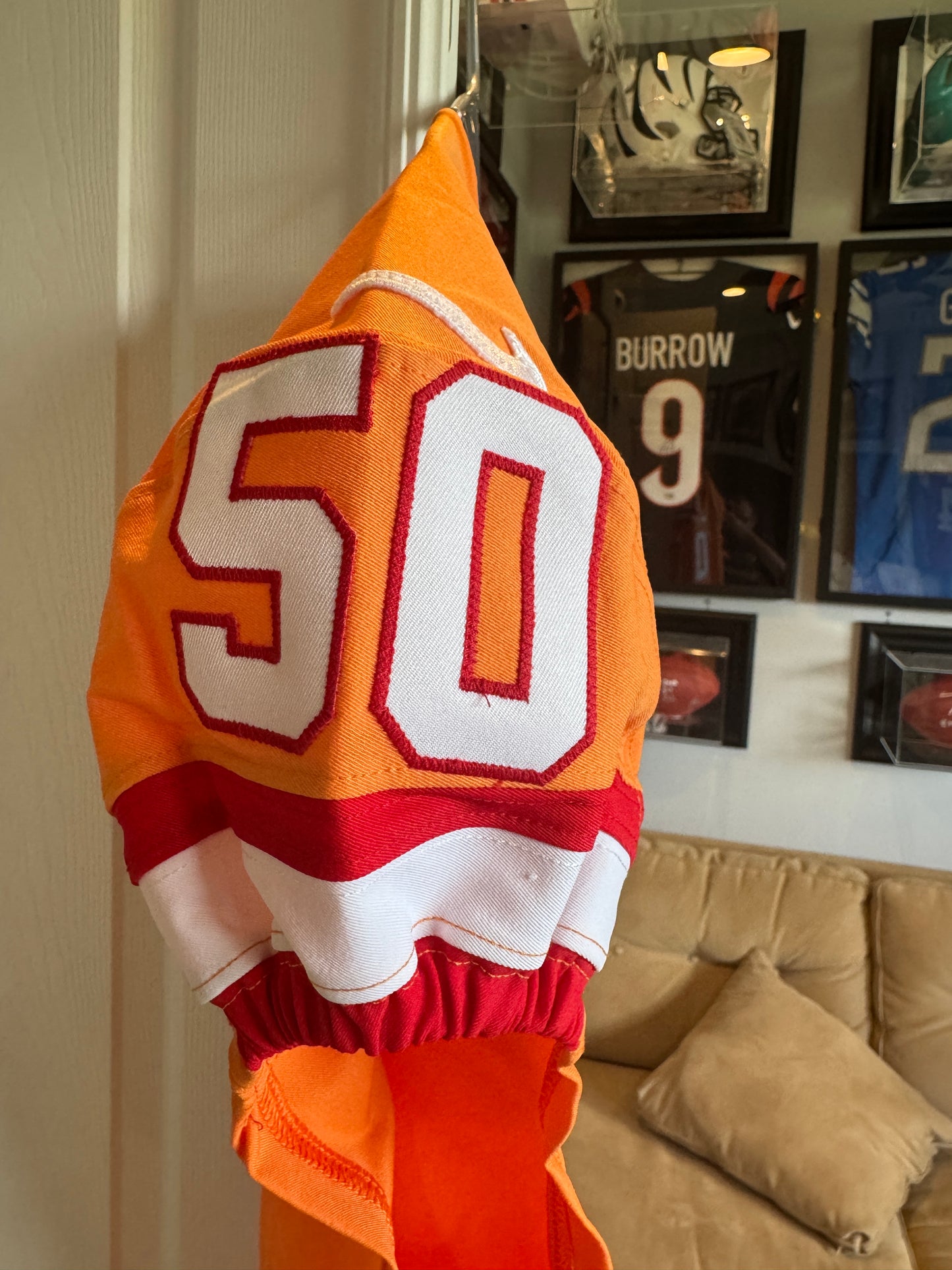 Vita Vea GAME-ISSUED💪Tampa Bay Buccaneers On-Field NFL Creamsicle🟧Jersey👕