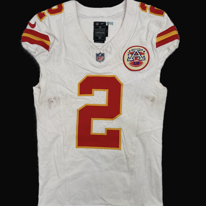 Joshua Williams GAME-USED💪09/05/25 Kansas City Chiefs NFL Jersey vs. Los Angeles Chargers