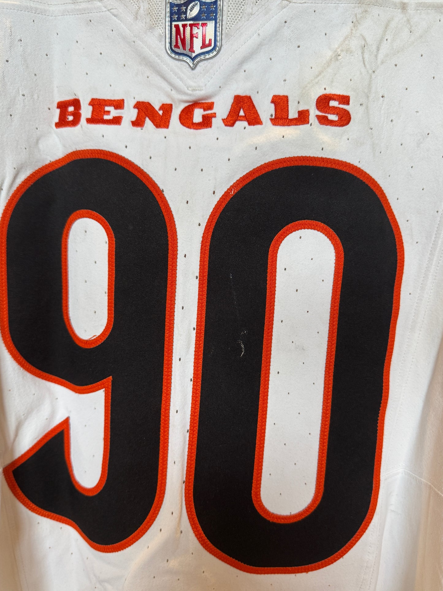 Kris Jenkins Jr. GAME-WORN 09/07/25💪Cincinnati Bengals🐅NFL Jersey vs Cleveland Browns