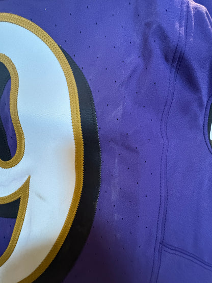 Justin Tucker GAME-WORN💪09/15/24 Baltimore Ravens💜NFL Jersey vs. Las Vegas Raiders +COA