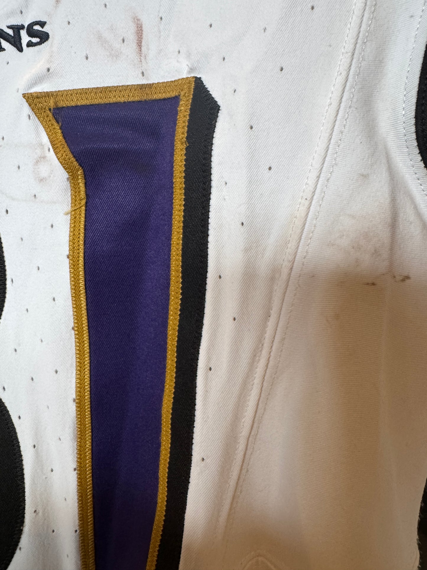 Tez Walker GAME-WORN💪09/07/25 Baltimore Ravens💜NFL Jersey vs. Buffalo Bills inc.COA📄