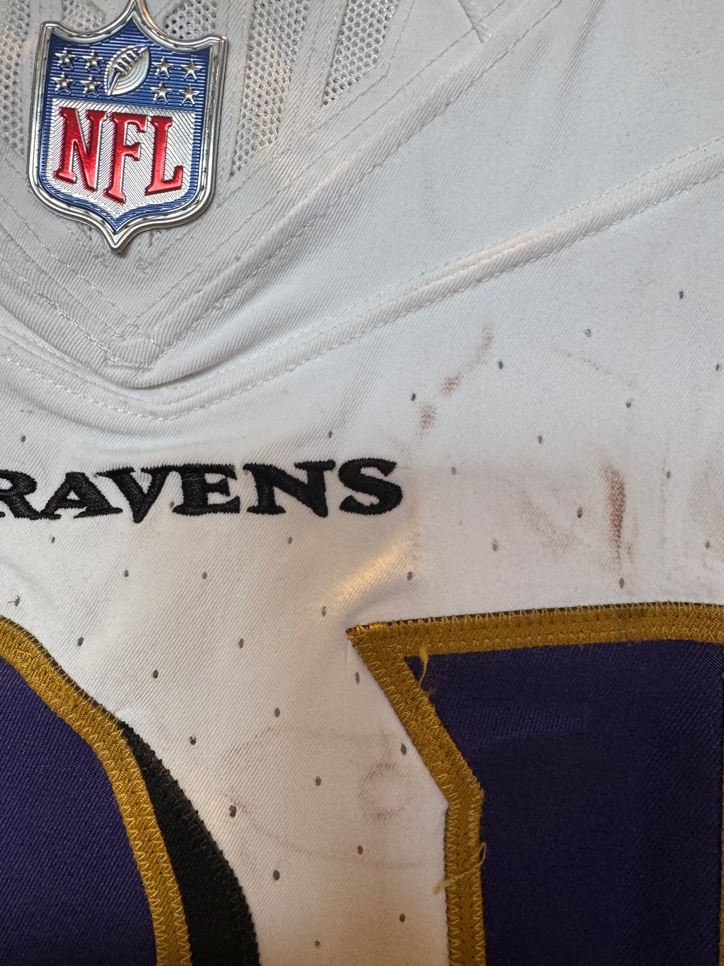 Tez Walker GAME-WORN💪09/07/25 Baltimore Ravens💜NFL Jersey vs. Buffalo Bills inc.COA📄