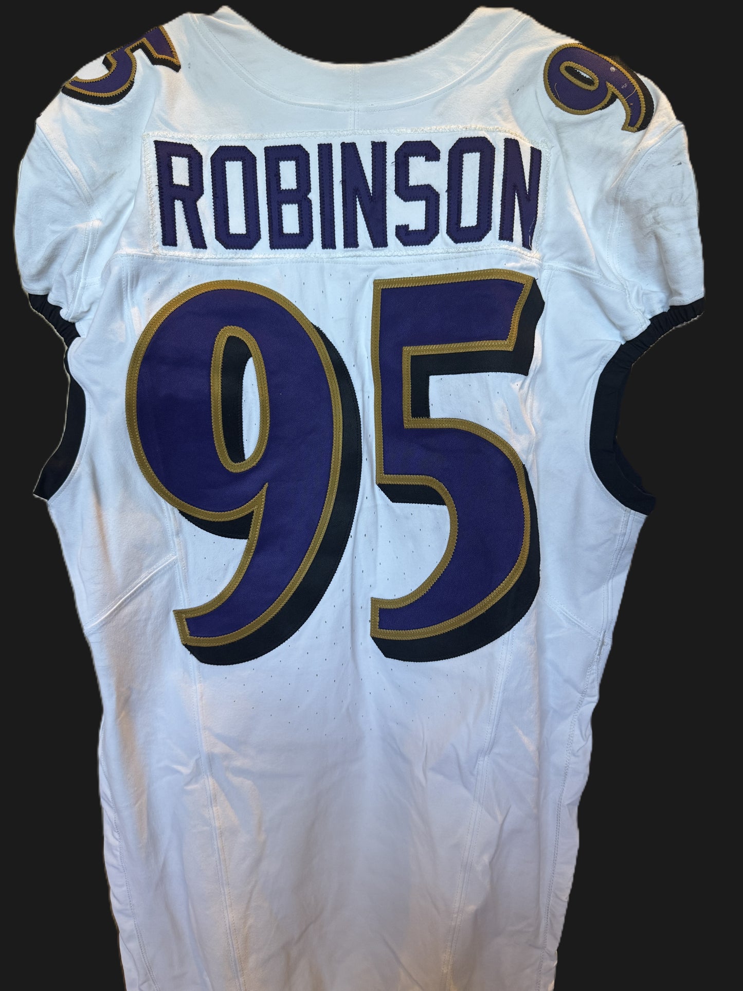 Tavius Robinson GAME-WORN💪09/07/2025 Baltimore Ravens💜NFL Jersey vs. Buffalo Bills🦬