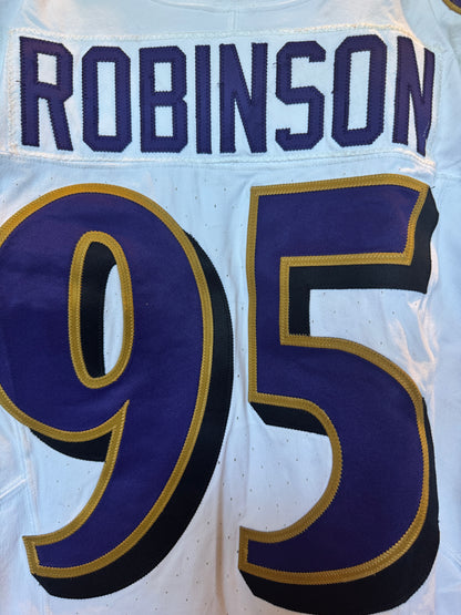 Tavius Robinson GAME-WORN💪09/07/2025 Baltimore Ravens💜NFL Jersey vs. Buffalo Bills🦬