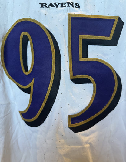 Tavius Robinson GAME-WORN💪09/07/2025 Baltimore Ravens💜NFL Jersey vs. Buffalo Bills🦬