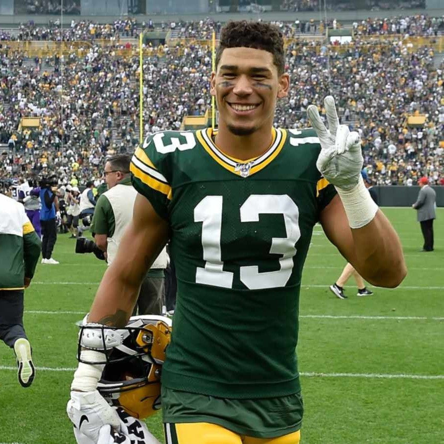 Allen Lazard Signed ✍️ Green Bay Packers Full-Size Authentic Eclipse Alternate Speed NFL Helmet 🛡️