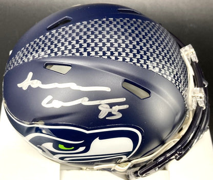 L.J. Collier Hand-Signed✍️Seattle Seahawks mini Helmet NFL Sports Memorabilia💯