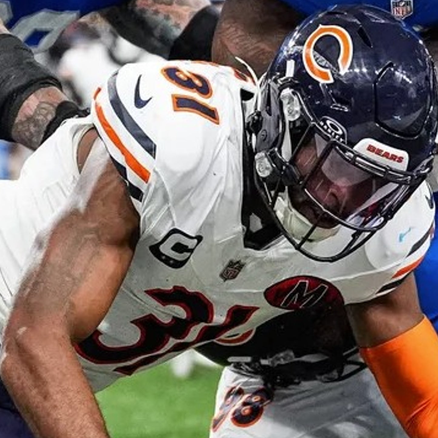 Kevin Byard III GAME WORN 09/14/25 PHOTO MATCHED 📸 Chicago Bears Jersey vs Detroit Lions Also includes Proof of Authenticity 🛡️
