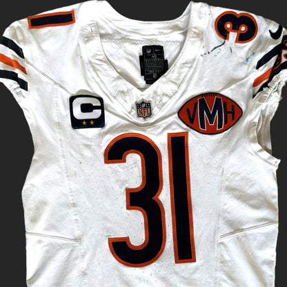 Kevin Byard III GAME WORN 09/14/25 PHOTO MATCHED 📸 Chicago Bears Jersey vs Detroit Lions Also includes Proof of Authenticity 🛡️