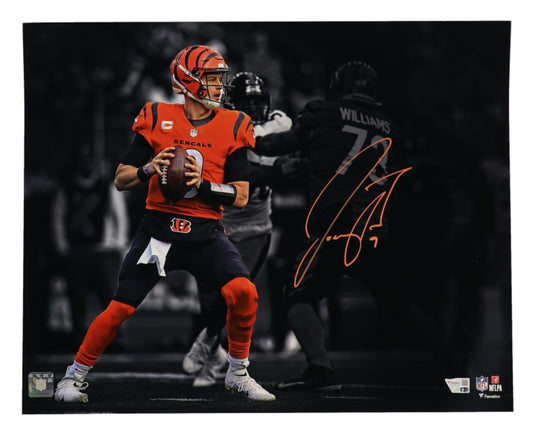 Joe Burrow Signed✍️16" x 20" Cincinnati Bengals NFL Photo📸Sports Memorabilia