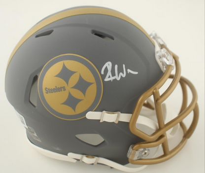 Roman Wilson Signed ✍️Pittsburgh Steelers Speed mini Helmet Includes Beckett Authenticity🛡️