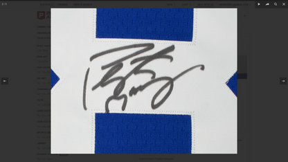 Peyton Manning Hand Signed Indianapolis Colts Mitchell & Ness Throwback NFL Jersey Inc. Fanatics Authenticity 🛡️