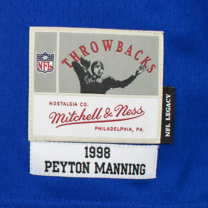 Peyton Manning Hand Signed Indianapolis Colts Mitchell & Ness Throwback NFL Jersey Inc. Fanatics Authenticity 🛡️
