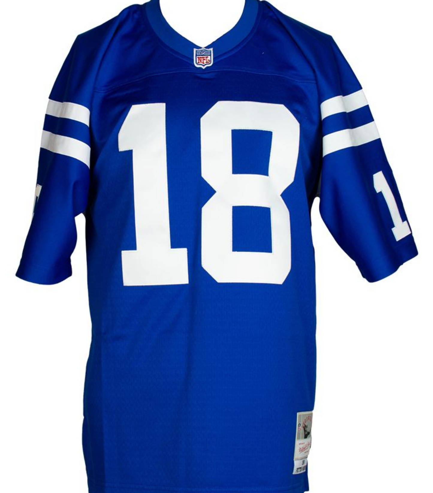 Peyton Manning Hand Signed Indianapolis Colts Mitchell & Ness Throwback NFL Jersey Inc. Fanatics Authenticity 🛡️