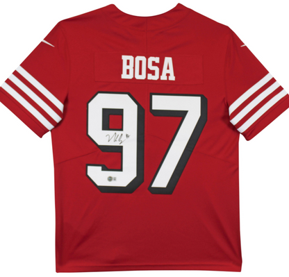 Nick Bosa Hand-Signed✍️San Francisco 49ers Nike NFL Jersey👕Memorabilia💥