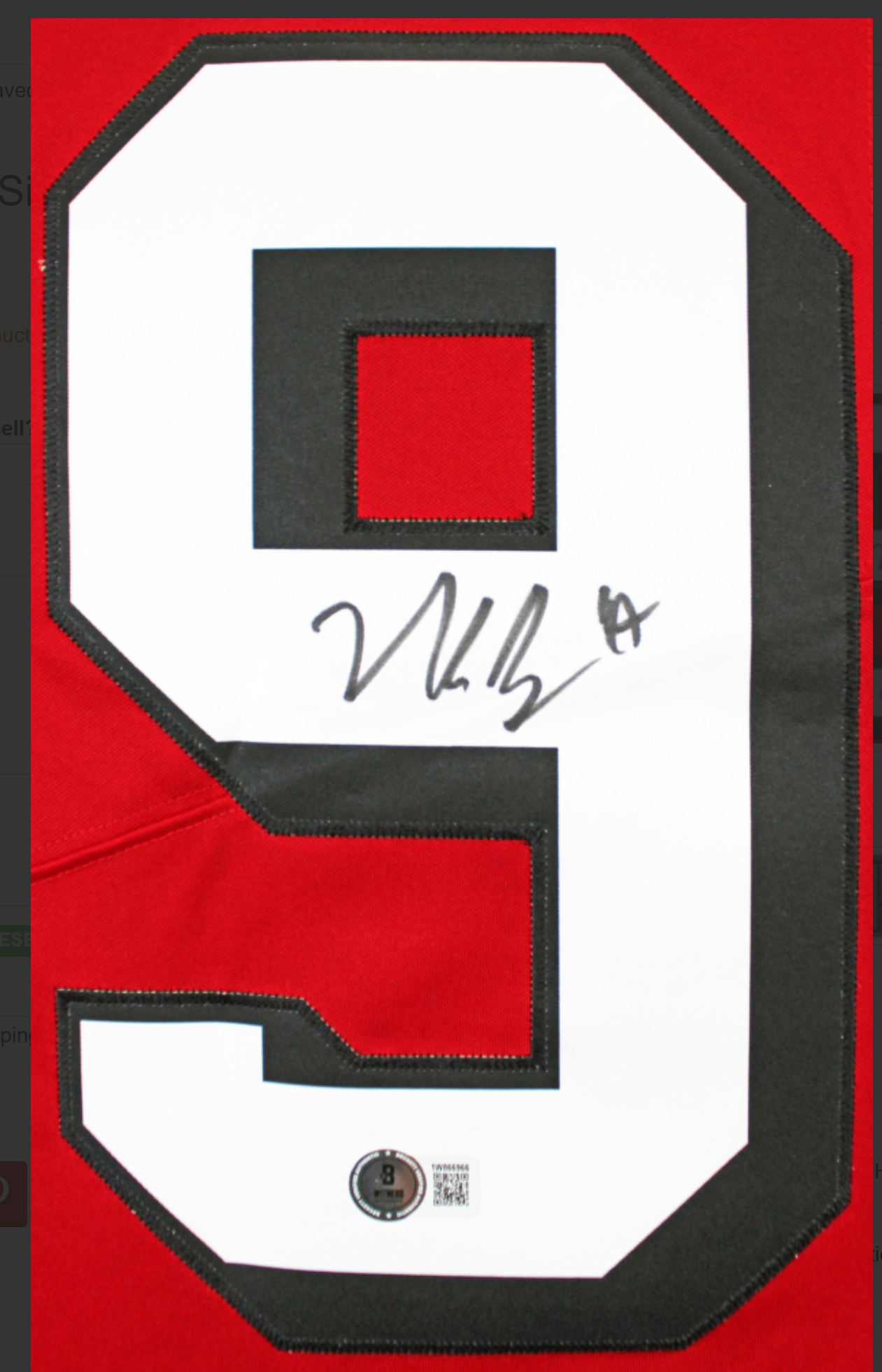 Nick Bosa Hand-Signed✍️San Francisco 49ers Nike NFL Jersey👕Memorabilia💥