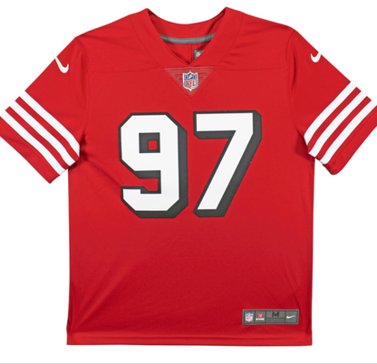Nick Bosa Hand-Signed✍️San Francisco 49ers Nike NFL Jersey👕Memorabilia💥