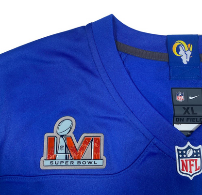 Matthew Stafford Signed✍️ Los Angeles Rams Nike Jersey Inscribed SB LVI Champs