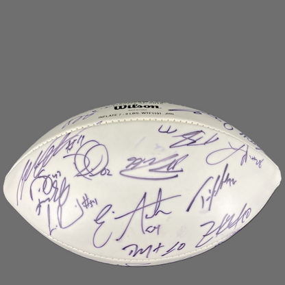 NFL Multi-Signed Pro Bowl Games Wilson Football inc. 20+ Signatures – Rare Collector’s Item💥Russell Wilson, AJ Green, Richard Sherman, Suan Lee, Julio Jones + many more