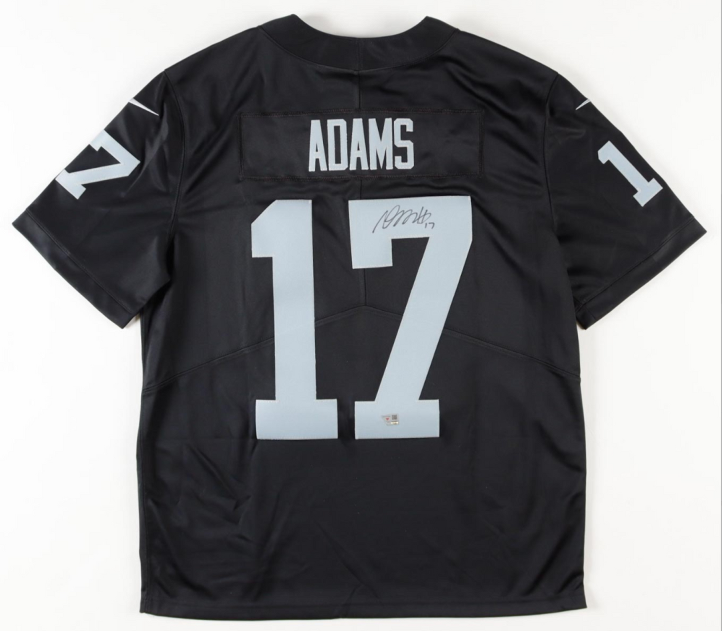 Davante Adams Signed✍️Las Vegas Raiders🏴Nike Limited NFL Jersey👕(Fanatics)