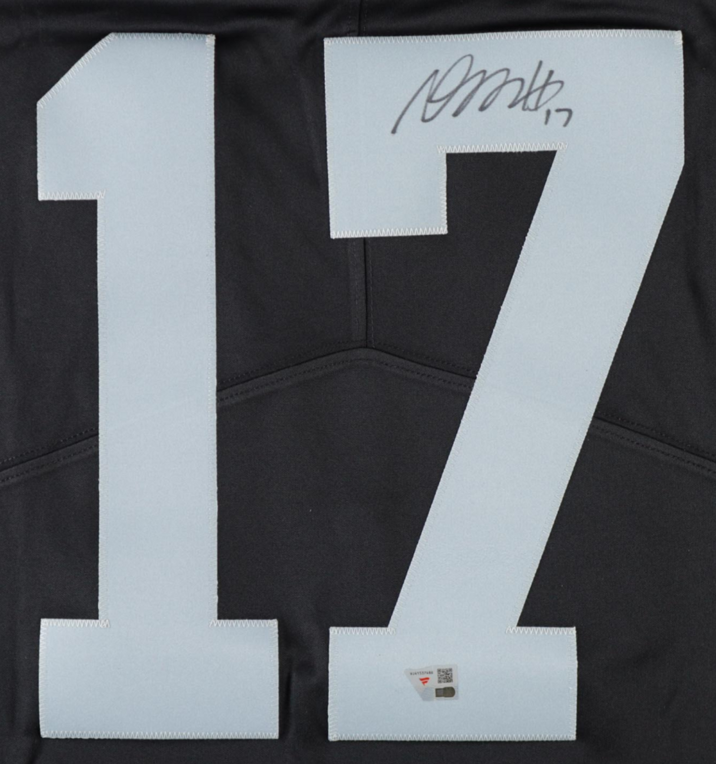 Davante Adams Signed✍️Las Vegas Raiders🏴Nike Limited NFL Jersey👕(Fanatics)