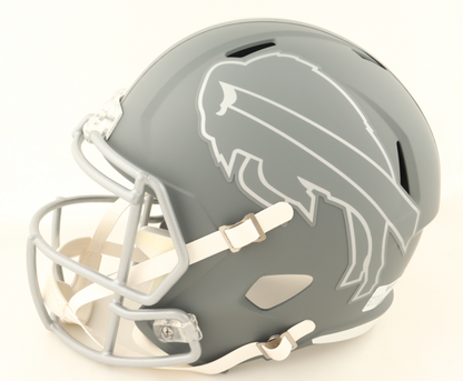 Amari Cooper Hand-Signed Buffalo Bills Full-Size Slate Alternate Speed NFL Helmet
