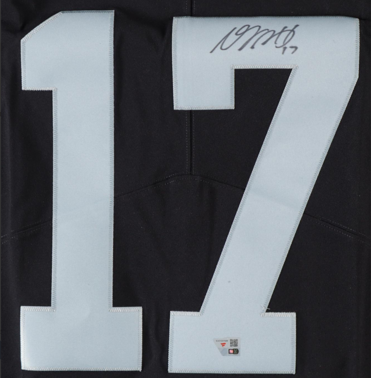 Davante Adams Signed Las Vegas Raiders Nike ELITE On Field Jersey👕NFL Sports