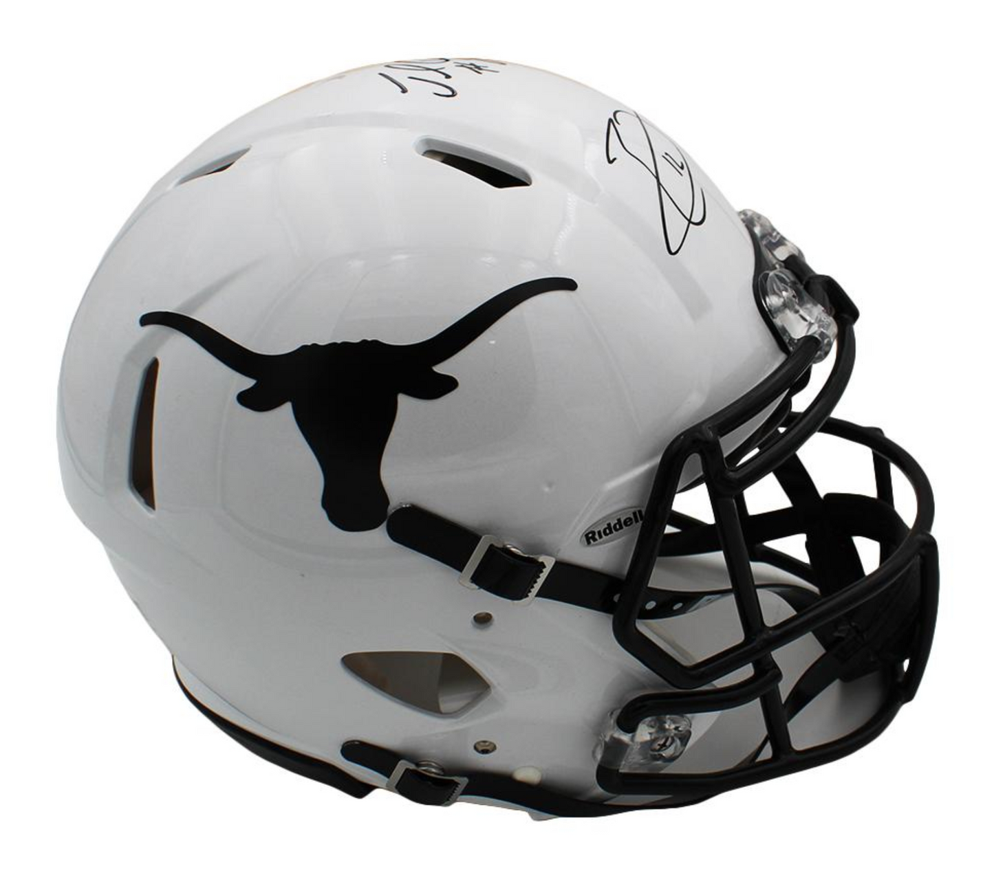 Jamaal Charles & Earl Thomas Hand-Signed Texas Longhorns🐂 Full-Size Authentic Speed NFL Helmet 🏈