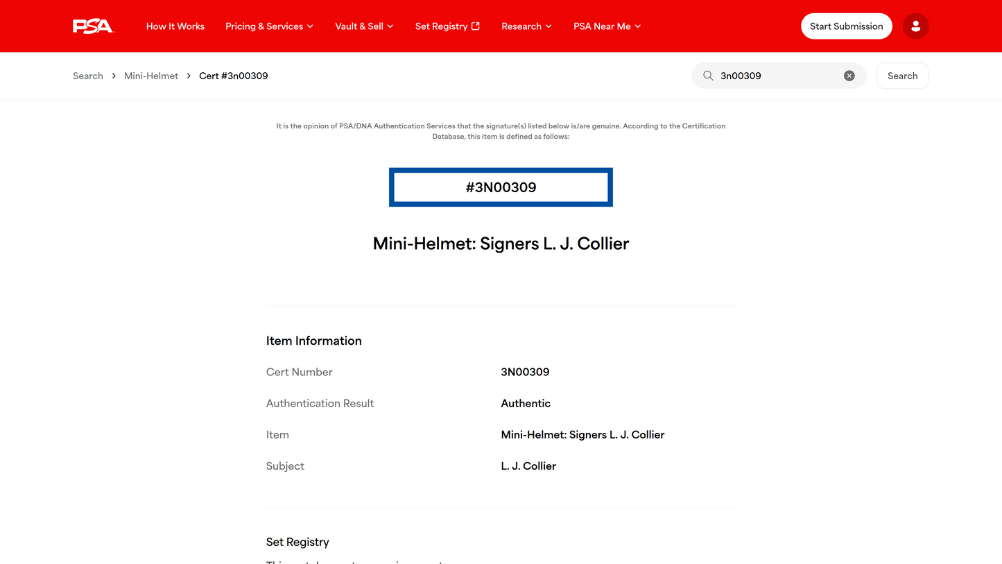 L.J. Collier Hand-Signed✍️Seattle Seahawks mini Helmet NFL Sports Memorabilia💯