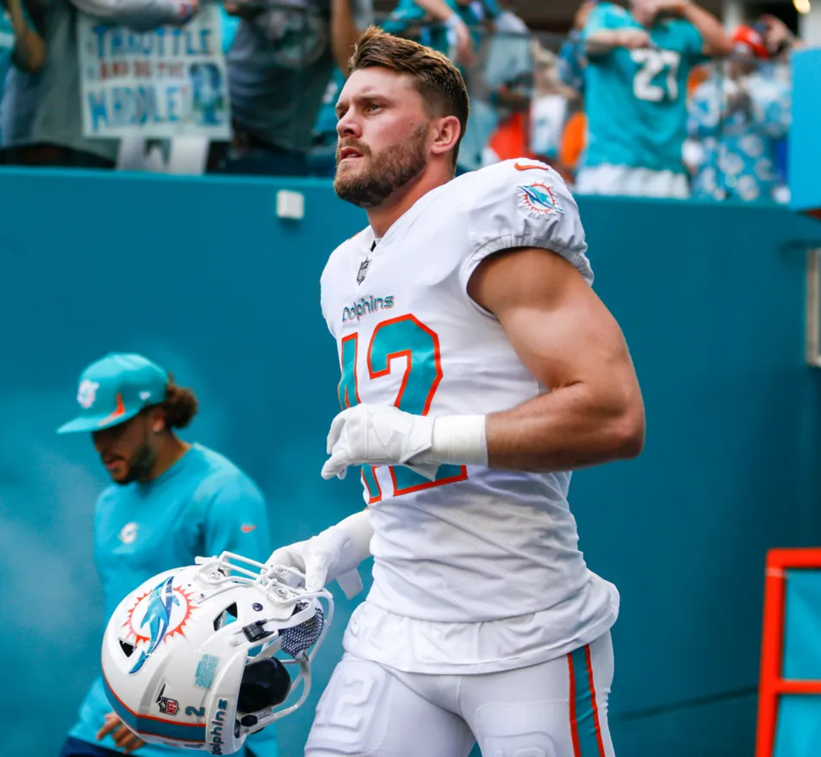 Clayton Fejedelem GAME WORN 10/17/21 PHOTO MATCHED 📸 Dolphins 🐬 NFL Nike Jersey includes PSA Authenticity
