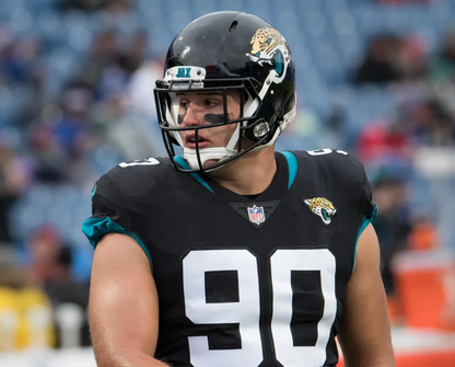 Taven Bryan GAME USED 10/28/18 PHOTO MATCHED 📸 Jacksonville Jaguars Nike NFL Jersey vs. Philadelphia Eagles at Wembley Stadium London