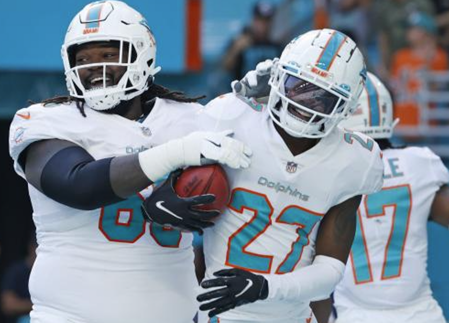 Justin Coleman GAME WORN 10/17/21 PHOTO MATCHED 📸 Miami Dolphins🐬On-Field Jersey 🎽 inc. PSA Authenticity 🛡️ vs Jacksonville Jaguars