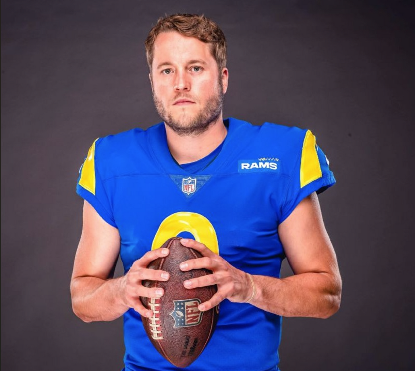 Matthew Stafford Hand-Signed🖊️Los Angeles Rams🐏Nike ON-FIELD NFL Jersey👕