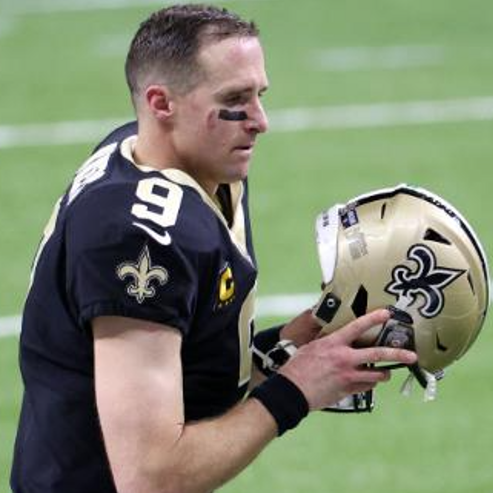 Drew Brees Signed ✍️ New Orleans Saints ⚜️ Full-Size Proline NFL Helmet Inc. PSA Authentication 🛡️