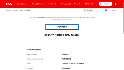 Tom Brady🐐Signed✍️Tampa Bay Buccaneers On-Field Nike NFL Jersey🎽Includes PSA COA🛡️