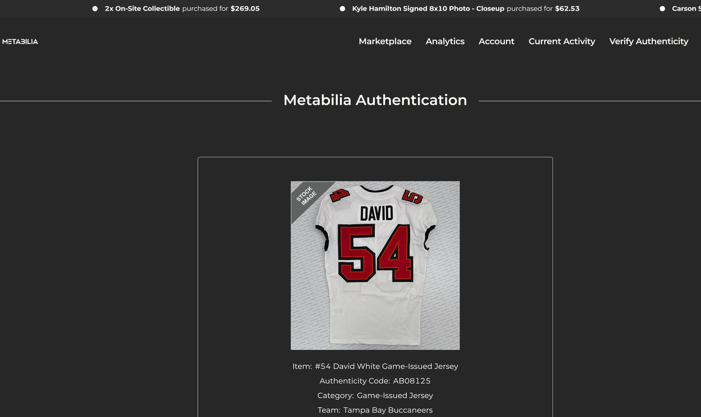 Lavonte David TEAM-ISSUED💪Tampa Bay Buccaneers🏴‍☠On-Field Nike NFL Jersey🎽White
