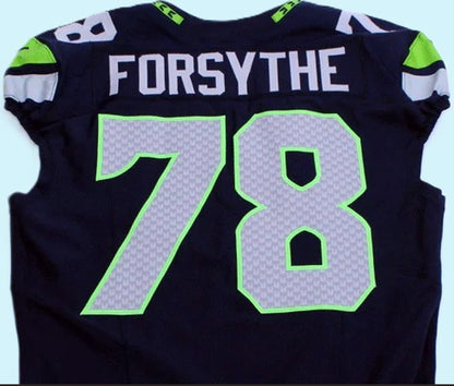 Stone Forsythe GAME WORN 💪 8/10/23 + 8/19/23 Seattle Seahawks Nike NFL Jersey 👕 Includes Certificate of Authenticity