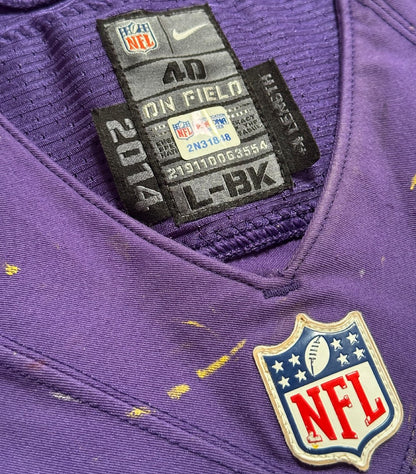 C.J. Mosley GAME WORN 💪 10/09/16 Baltimore Ravens Nike NFL Jersey 👕 vs Commanders inc. COA 🛡️