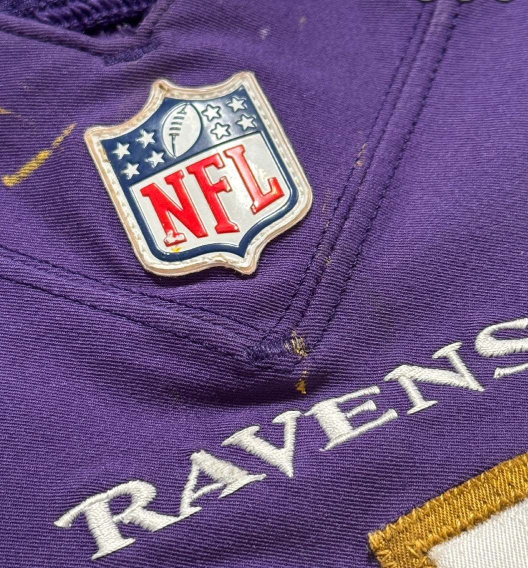 C.J. Mosley GAME WORN 💪 10/09/16 Baltimore Ravens Nike NFL Jersey 👕 vs Commanders inc. COA 🛡️