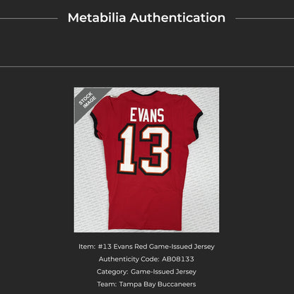 Mike Evans GAME / TEAM ISSUED Tampa Bay Buccaneers Nike NFL Jersey Including COA