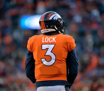 Drew Lock Signed ✍️ Denver Broncos Full-Size Authentic On-Field Eclipse Alternate Speed NFL Helmet